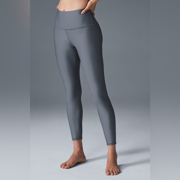 ALO Yoga 7/8 High-Waist Airlift Legging Steel Gray - Picture 4 of 8